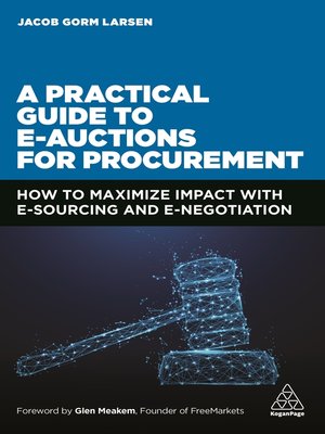 cover image of A Practical Guide to E-auctions for Procurement